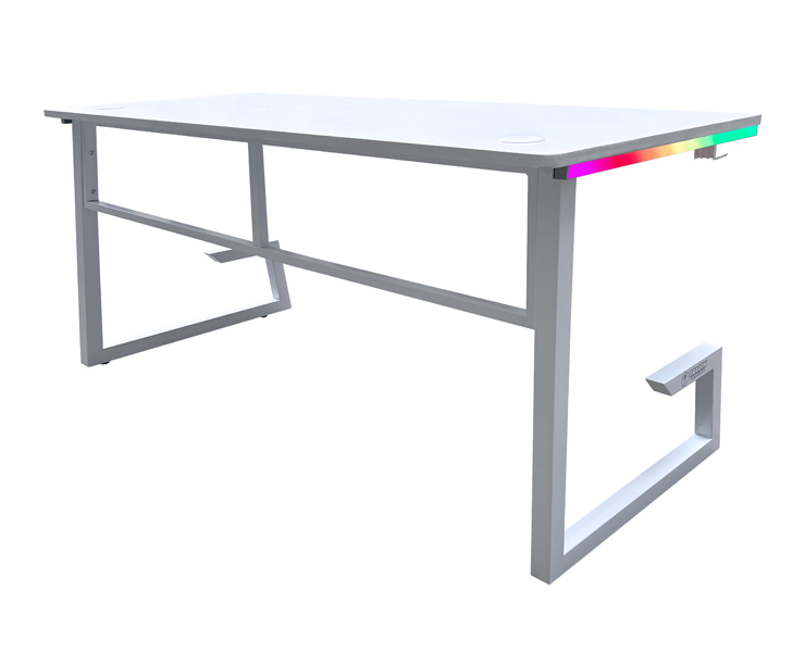 שולחן גיימינג עם תאורת RGB Dragon GPDRA-TGIGA-W